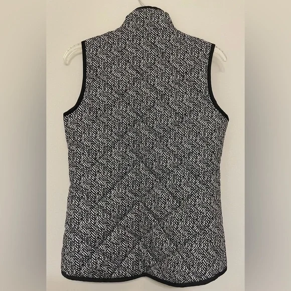 Clemson Gameday Couture Black & White Vest with Sequin Paw Logo NWOT - Picture 2 of 4